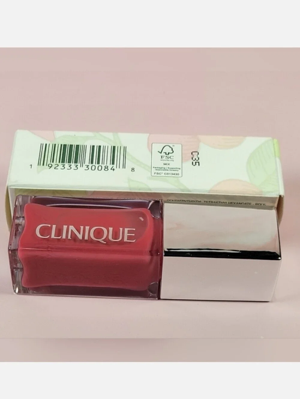 Clinique Limited Edition Pop Lip And Cheek Oil In Pink Honey BNIB